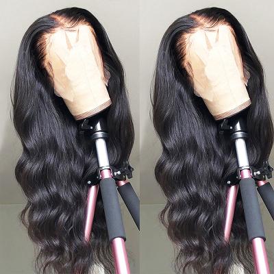 China Silky Straight Lace Front Human Hair Wigs For Color Women 150% Density 9A Brazilian 13x4 Viennese Body Wave With Baby Hair Natural Hairline Wig for sale