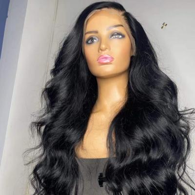 China 13x4 Lace Frontal Human Hair Silky Straight Brazilian Straight Hair Wig 100 Wave Wholesale Price for sale