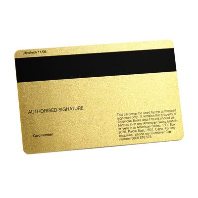 China Waterproof / Waterproof PVC Card Hico Loco Magnetic Stripe Magnetic Stripe Plastic Card With Smart Chip for sale