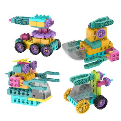 China DIY TOY DIY Variety Engineering Building Block Children's Set Building Block Matching Free Imagination for sale