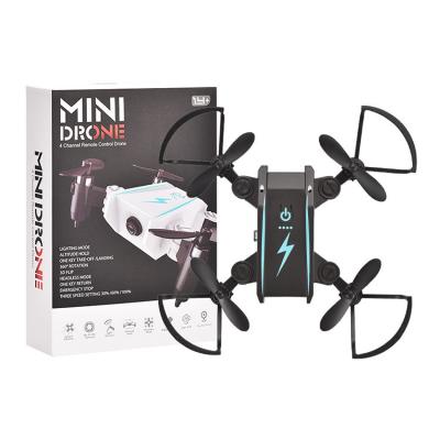 China ABS 2.4G Mini Quadrocopter with USB Cable Drone Charging Toy Remote Control Airplane Folding Wing for sale