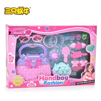 China Fashion Plastic Handbag Ornament Set Various Ornaments Free Match Baby Jewelry Kid Toys for sale