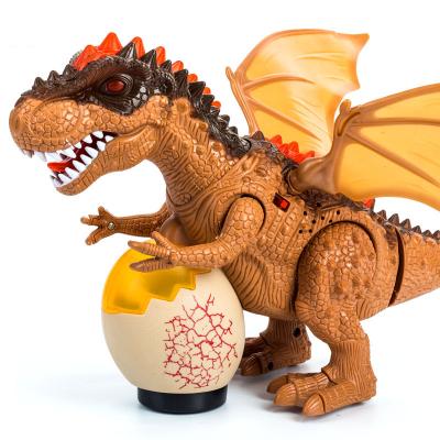 China Gathering High Quality Electric Universal Dinosaur Toy RC Dragon Tyrannosaurus With Light Music for sale