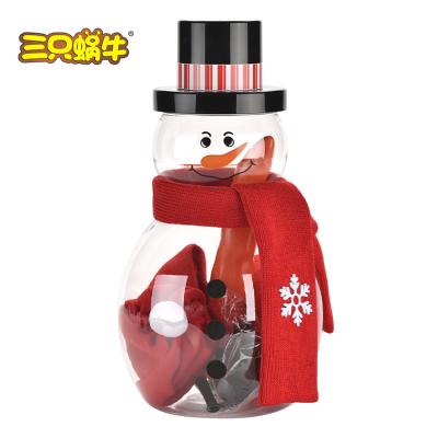 China Wholesale Snowman Dress Costume Simulation Christmas Snowman Decoration Props Toys Gifts 76*56*71.5cm for sale