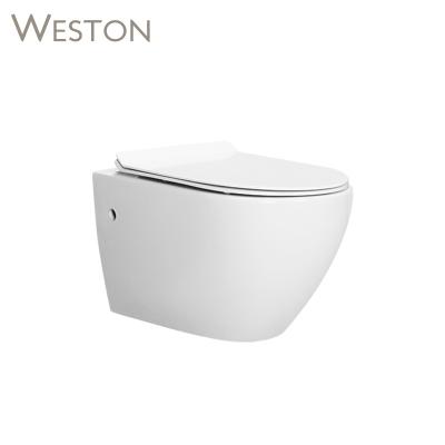 China Chaozhou Factory Price Modern Style Wall Toilet Cistern Hidden New-wall Hung Wc Wall Mounted Bathroom for sale