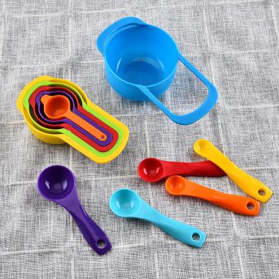 China Amazon Success Sustainable Factory Customize Kitchen Measuring Device Plastic Measuring Cup Jigger for sale