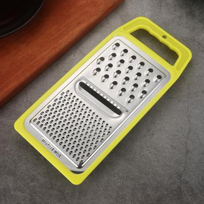 China Sustainable Amazon Sells High Quality Kitchen Essential Vegetable And Fruit Tools Stainless Steel Grater for sale