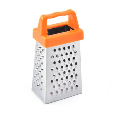 China Kitchen Viable Accessories Mini 3.5 Inches Amazon Vegetable Fruit Tools Vegetable 4 Sides Food Grater Manual Cheese Grater for sale