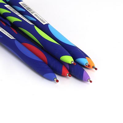 China Fluently Writing in Yalong Ballpoint Pen Plastic Smooth Pen 7.0mm Ballpoint Pen High Quality Retractable Pen for sale