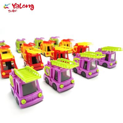 China Fire Truck Fresh Pattern School Office Yalong Design Creative Sharpener Funny And Stationery for sale