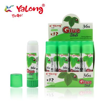 China High Quality Factory Price PVP Strong Adhesive Glue Gun Stick Yalong Self-designed Solid Glue Stick 9/15/25/36ml For School And Office Use for sale