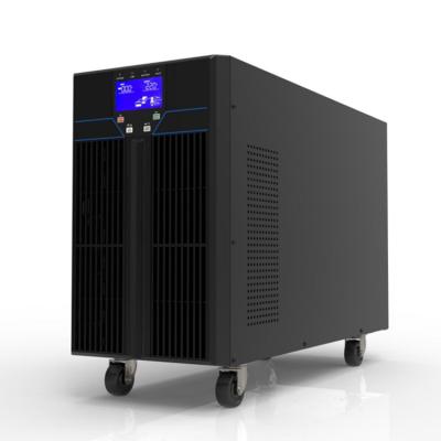 China Ups Battery 12v 7ah 10KVA UPS 220v High Frequency Pure Sine Wave Power Supply 10kva Online Ups for sale