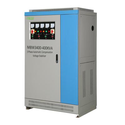 China SVC 200KVA 300KVA 400KVA 500KVA SBW Series High Factor 3 Phase 380V AC Automatic Voltage Stabilizer / Regulator for sale