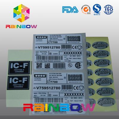 China Customized Express Labels / Sticker Shrink Sleeve Labels For Bag , Box , Card for sale