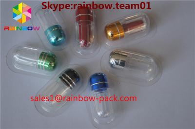 China plastic pill bottles for sale rhino 13 empty capsule bottle for sex pill mini waterproof pill box metal pill capsule for sale