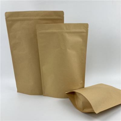 China Customized Size and Design Needs Colorful Printing Kraft Paper Snack Food Packaging Bags for sale