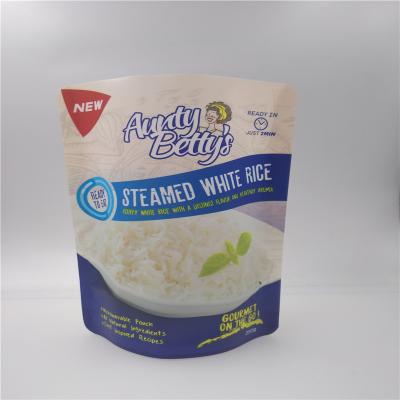 China Stand up reusable microwavable Mylar Printed Plastic Bags For Food Packaging With Custom Logo for sale