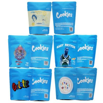 China Ziplock que se puede volver a sellar de las galletas de CBD Runtz que empaqueta el material del bolso MOPP/VMPET/PE de la bolsa de Mylar en venta