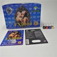 China Custom Printed Plastic Rhino Pills Blister Card Packing for sale