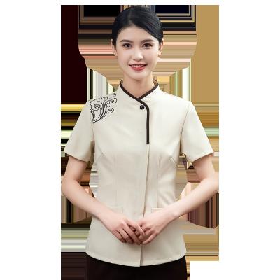 China New Fashion Touchhealthy Supply Wholesale Hotel OEM Hotel Housekeeping Uniform Hotel Staff Uniform for sale