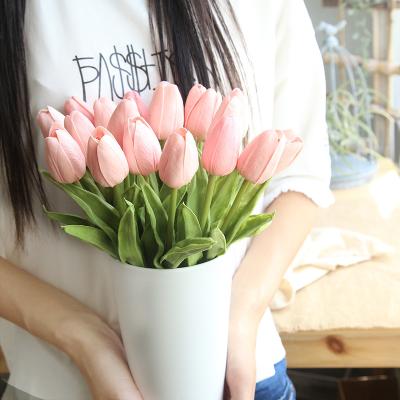 China Environmental Friendly Artificial Tulip Flowers/High Quality Artificial Flowers Mini Tulip For Sale for sale