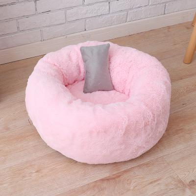 China Viable Hot Selling Popular Goods Custom Color Autumn Winter Thickened Plush Donut Available Many Colors Cat Rest for sale