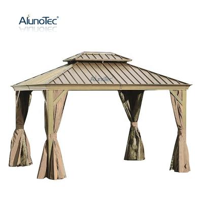 China Wholesale Polycarbonate Outdoor Party Garden Pergola Summer House Gazebo Easily Assembled Modern Gazebo for sale