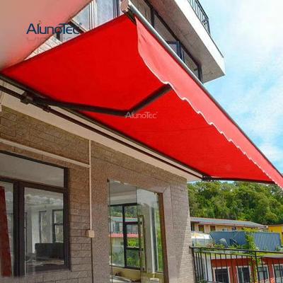 China AlunoTec Expandable Patio Sun Hot Selling Rain Protect Retractable Aluminum Awning Roof Cassette Tent For Outdoor for sale