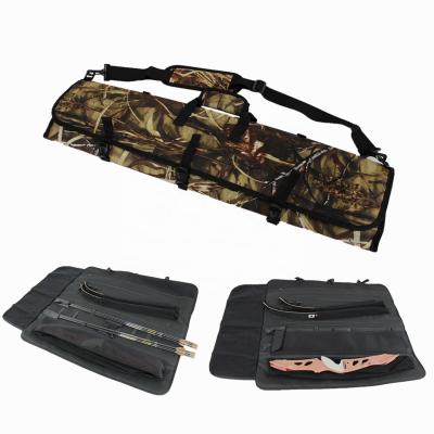 China Traditional Manifold Folding Recurve Bow Bag Soft Bow Case Take Down To Recurve Bow Bag For Archery Shooting for sale