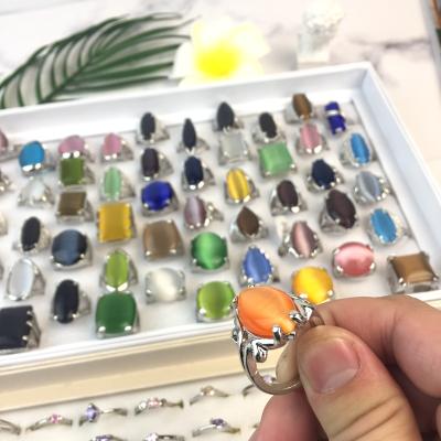 China FASHIONABLE 50 Stain Ring Set Acrylic Instant Wedding Super Trendy Simple Cheap Handmade for sale