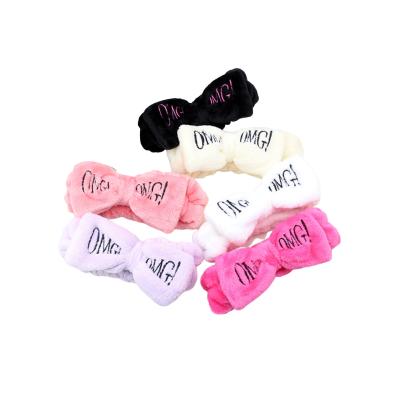 China Popular New Design Plastic Hair Bands For Girls Mink Fur Scrunchies for sale