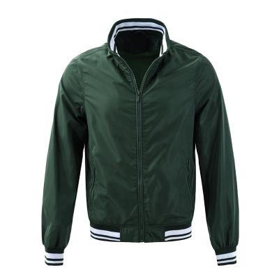 China Customized Breathable Lightweight Baseball Jacket Zip Up College Outwear Mens Jackets for sale