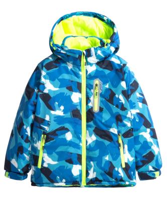 China New Waterproof Breathable Warm Colorful Boy Zippers Jacket Winter Snowboarding Kids Skiing Windproof Jackets for sale