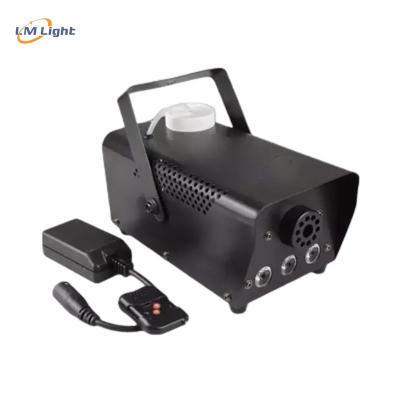 China Wholesale High Quality Hot Sale DJ Stage Special Effects Equipment 600w 3pcs Led Mini Light Vertical Fog Smoke Machine Small 22*11*13cm for sale