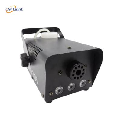 China Hot Selling Professional Wedding DJ Stage Special Effects Equipment Fog Making Machine 600W Led Light Mini Fog Smoke Machine Part 22*11*13cm for sale