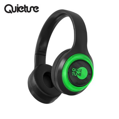 China F39 500M 2-Channel Gold3 Earpiece Disco Silent Earphone Led Foldable Live Quiet Quiet Radio For Party for sale