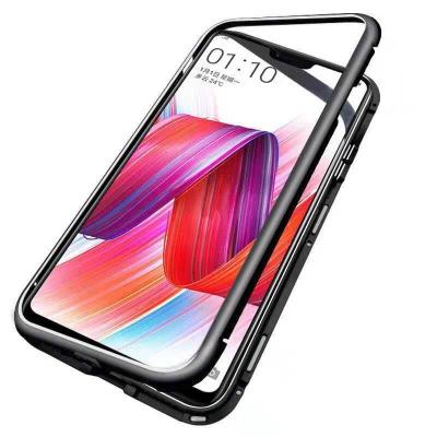 China Mobile Cover Case Made OPPOA5, A7, A7S, F11, R17, R15, Magneto Cell Phone Case Metal Absorption Magnetic Full Package For Drop Proof Men And Women for sale