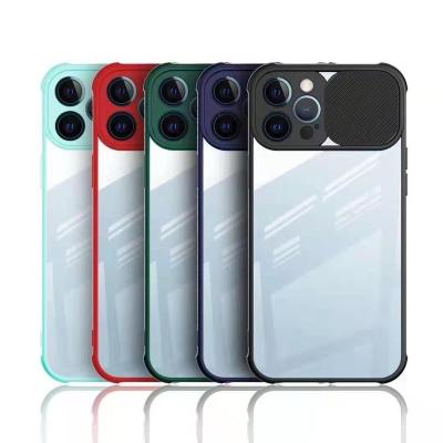 China Protect Hot Selling High-transparent Acrylic Cell Phone Cell Phone Case With New Slip Window Cover Device Suitable For OPPO A15 A15S for sale