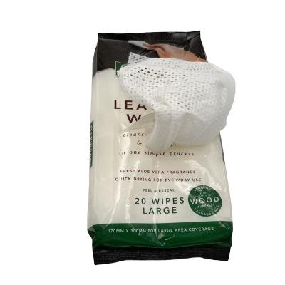 China Hot Selling Cleaning Wipes Automotive Furniture Accessories Cleaner Leather Wipes for sale