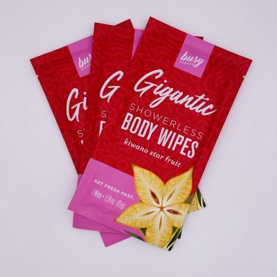 China Body Manufacturer OEM Body Cleaning Wet Cloth With Private Package for sale