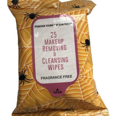 China Eco - Friendly Biodegradable Makeup Remover Cleaning Cloths for sale