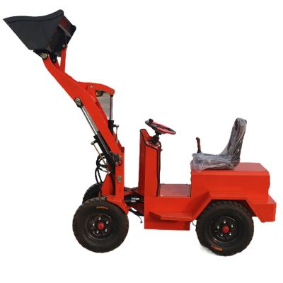 China Hotels Mine Site Dumper Four Wheels Euro Standard Mining Mini Electric Tricycle Tipper Mini Electric Dump Truck for sale