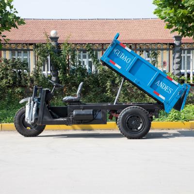 China Battery Powered 2000W 3000W Motor Electric Trike Electric Trike Cargo Tricycle with 2000kg 3000kg Loading Capacity for sale