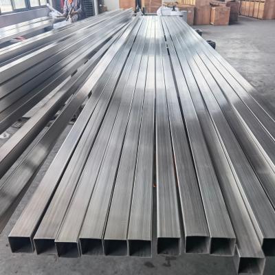 China Industry Rectangular Welded Stainless Steel Pipe 304 Stainless Steel Rectangular Square Tube for sale