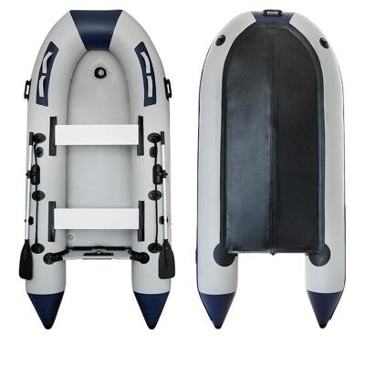 China 3.3m Relaxing Inflatable Boat with High Pressure 0.9mmPVC Airtube and Air Deck Floor for Fishing and Rescue for sale