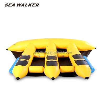 China Durable inflatable flying fish banana boat dimensions and colors are optional for sale