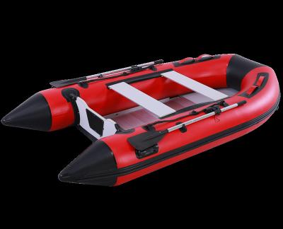 China 3m Relaxing Inflatable Boat with Aluminum Floor High Pressure 0.9mm PVC Air Tube for Sale for sale