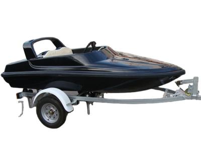 China Sport Boat 3.2m Fiberglass Fast Motor High Speed ​​Jet Boat With CE Certification Not Include Outboard Motor for sale