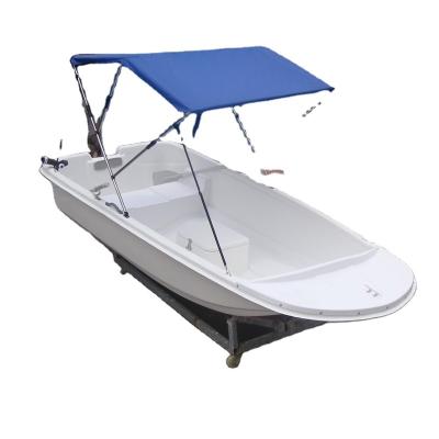 China Sport boat 12ft fiberglass fishing boat with CE certification not include outboard engine for sale