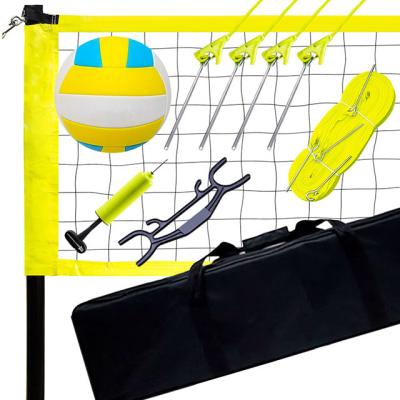 China Volleyball Net Outdoor - Portable Volleyball Set For The Backyard With Professional Volleyball Net SK950008 for sale